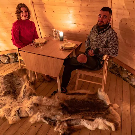 Luxury tent Wilderness Lavvo With Sauna *